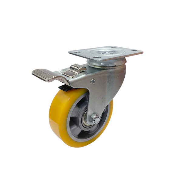 PU On Aluminum Light Duty Caster C325-UA