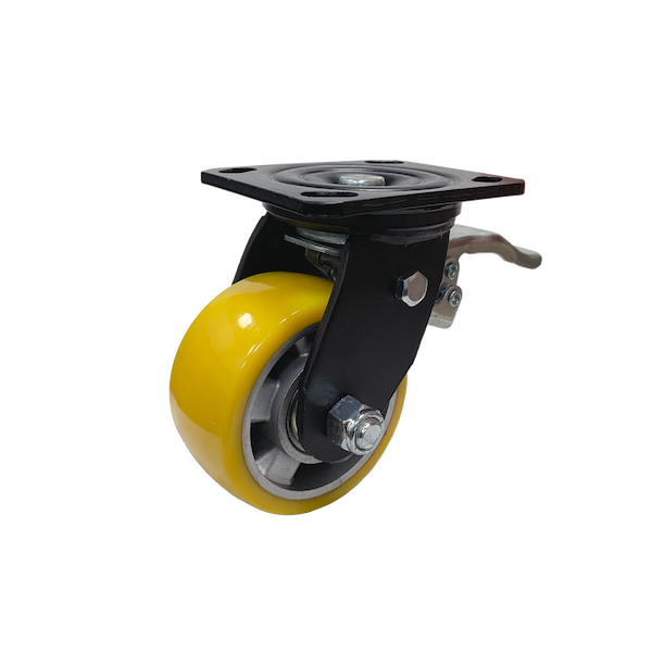 PU On Aluminum Medium/ Heavy Duty Caster C513-UA