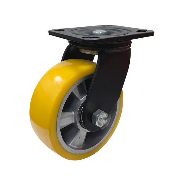 PU On Aluminum Medium Duty Caster C513-UA