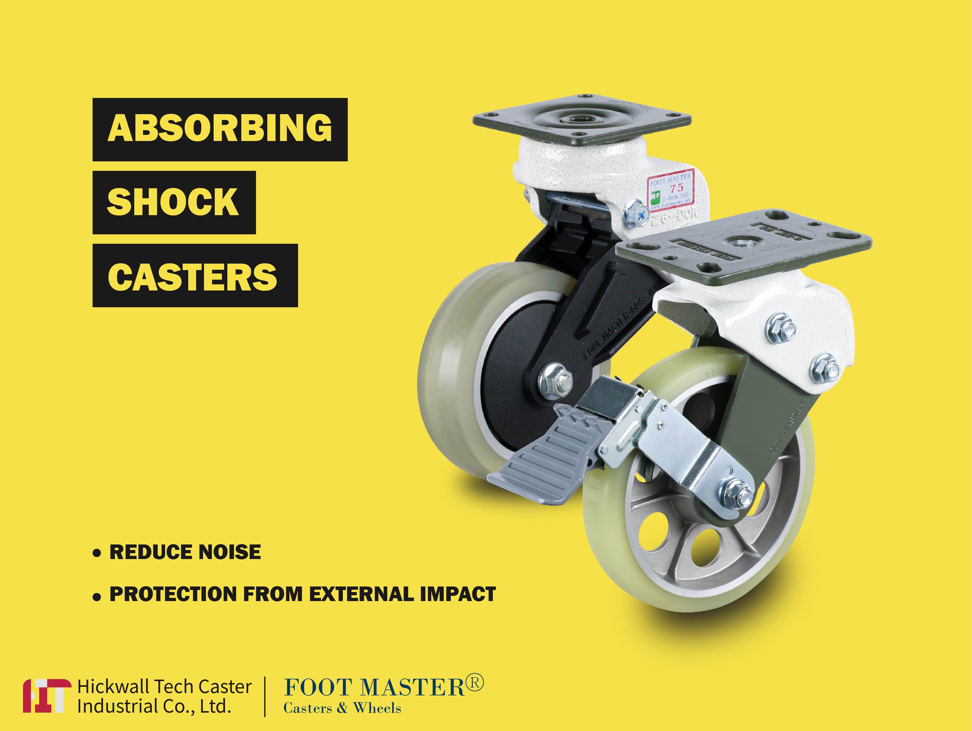 FOOT MASTER減震輪：鎬億提供來自FOOT MASTER製造的最完美減震輪