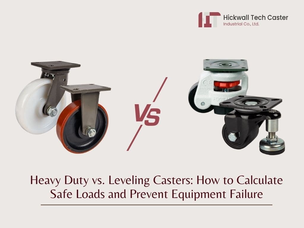 Heavy Duty vs. Leveling Casters: How to Calculate Safe Loads and Prevent Equipment Failure